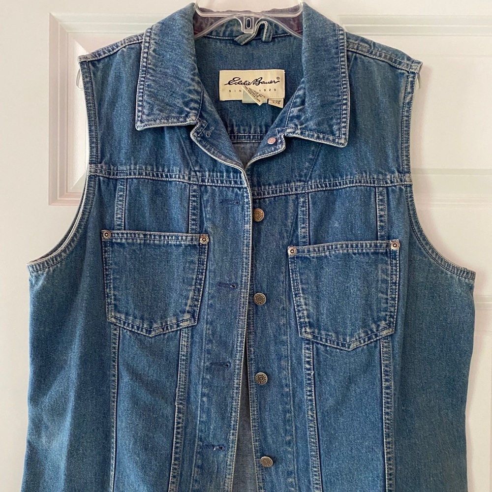 Denim vest